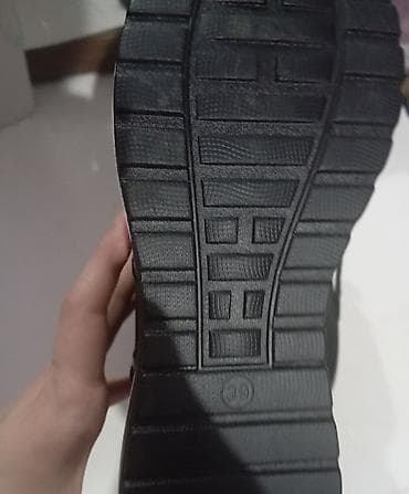 smart saat satilir: Qara rəngli qadın botları – “Fashion Sports Shoes” loqolu - Model — 3