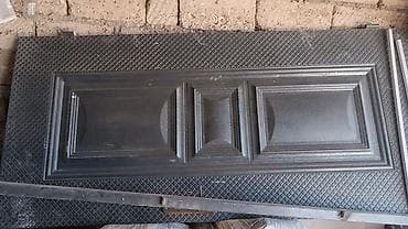 Metal qapı paneli - Material: polad/metal lövhə, preslə