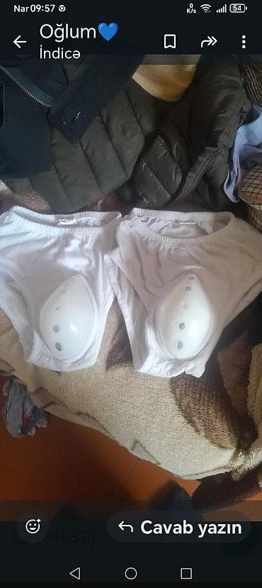 uzun corab: Məhsul: Uşaq üçün idman qoruyucusu olan alt geyimi (2 ədəd set) — 2