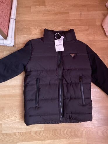 Kurtkalar: Uşaq üçün qara rəngli qış gödəkçəsi - Model: şişmə (puf) tipli — 2