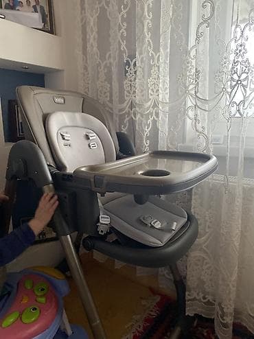 maşınlar uşaq üçün: Uşaqlar üçün yemək stulu – Kidilo - Rəng: boz-qrafit tonları - Geniş — 2