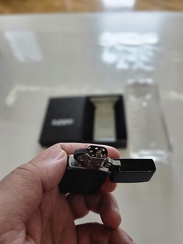 kofta yeni: Orginal Zippo Black Slim — 4