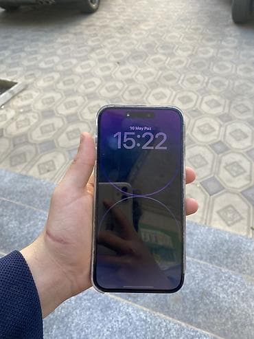 iphone 14 pro max nece manatdir: IPhone 14 Pro Max, 128 GB, Deep Purple, Face ID — 1