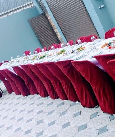 Business Tents: Stol stul icaresi. Tədbirlər üçün Masa və oturacaq kirayesi — 9