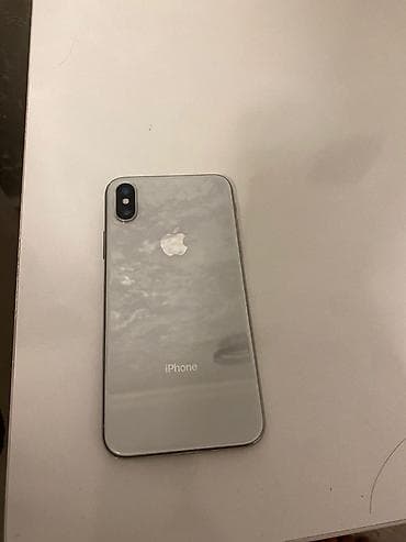IPhone X, 64 GB, Gümüşü