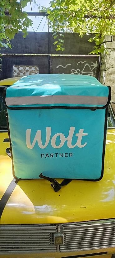 Wolt Partner termo çatdırılma çantası təzə kimidi cox az istifadə — 1