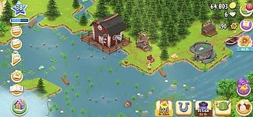 Kənd təssərüfatı avadanlığı: Hay Day oyun hesabı satılır – aktiv təsərrüfat, inkişaf etmiş anbarlar — 4