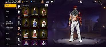 baş geyimi: Free Fire oyun hesabı – AMZ CraZy (Svy.59) Ümumi: - Server: TUR - — 2