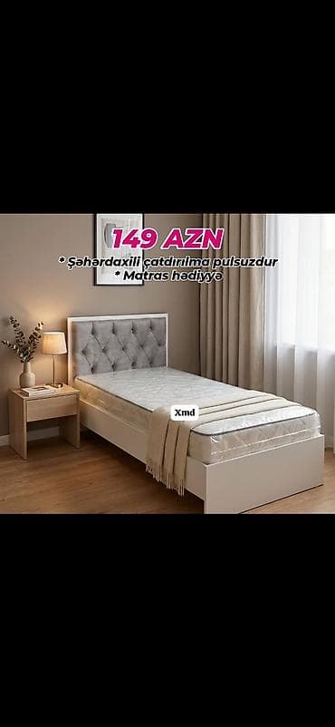Tək nəfərlik çarpayı dəsti - Qiymət: 149 AZN - Şəhərdaxili çatdırılma