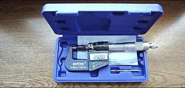 Alətlər: Elektron mikrometr. Qiyməti : 00-25 mm 229 azn ( 1-ci şəkildə olan ) — 8