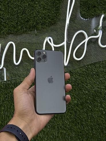 iphone pro max: IPhone 11 Pro Max, Space Gray, Simsiz şarj — 2