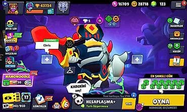 Brawl Stars hesabı – yüksək trofeyli və inkişaf etmiş profil - Kupa