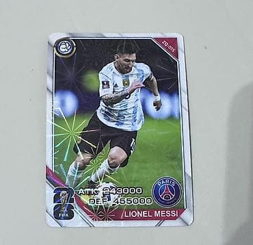 koleksiya: Məhsul: Futbolçu kolleksiya kartları seti (parıltılı dizayn) Tərkib — 1