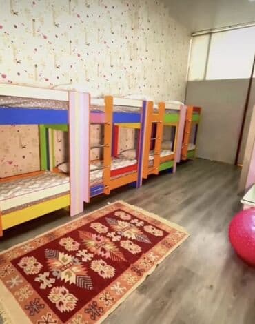 qapi mdf: Oğlan və qız üçün, Çarpayı, Matras ilə, Siyirməsiz, MDF — 2