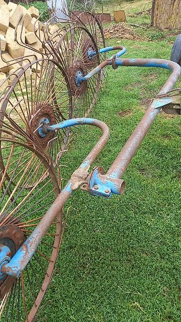 traktor satışı: Məhsul: Traktor üçün təkərli ot yığan (saman/yonca cəngəli), 7 diskli — 2