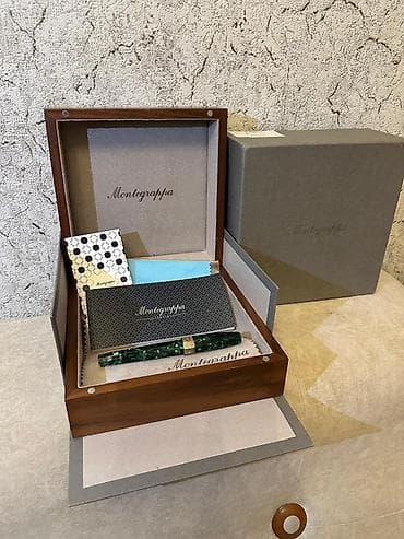 karta: Montegrappa lüks yazı aləti – hədiyyə dəstində Məhsul: - Brend — 3