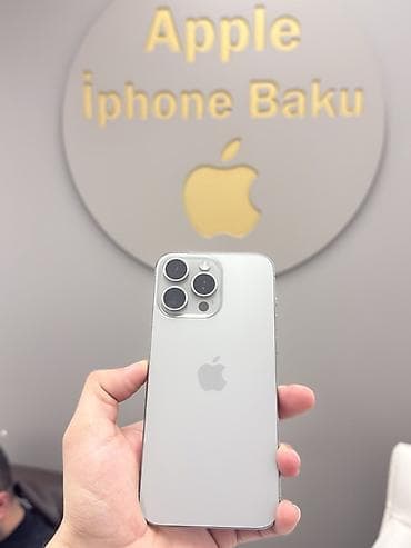 ikinci el iphone 12 pro: IPhone 15 Pro Max, 256 GB, Gümüşü, Simsiz şarj — 1