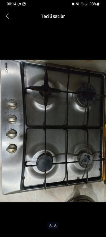 pec: Təcili satılır Mətbəx mebeli, Asperator, Qaz peçi hamsı birlikdə 400 — 5