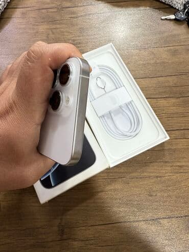 iphone 8 pro max qiymeti: IPhone 16 Pro Max, 256 GB, White Titanium, Zəmanət, Sənədlərlə — 3