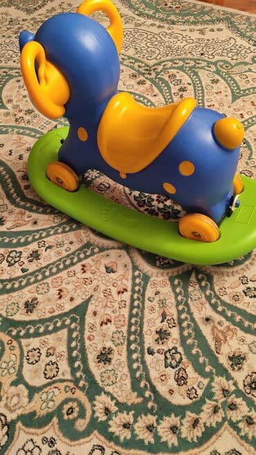 usaq yellencekleri sederek: Качалка детская слоник для малыша до 3 - ёх лет, разъёмная на калёсаж — 10