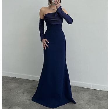 Qadın axşam/libas - Rəng: tünd göy (navy) - 80 Azn alınıb bir dəfə lalafo.az -da Qadın axşam/libas - Rəng: tünd göy (navy) - 80 Azn alınıb bir dəfə