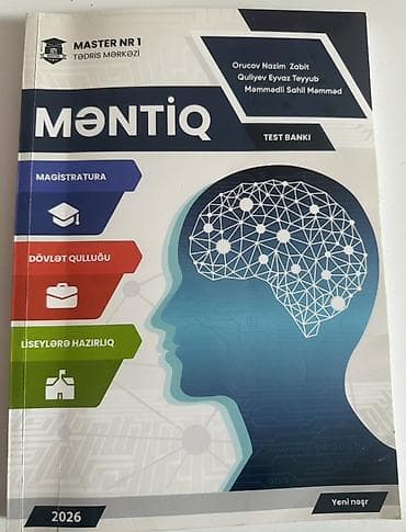 Məhsul: Master NR 1 Tədris Mərkəzi – Test bankları (yeni nəşr, 2026) — 3