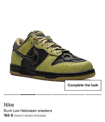 Nike Dunk Low “Skull” temalı sneaker - Model: Nike Dunk Low - Dizayn — 5