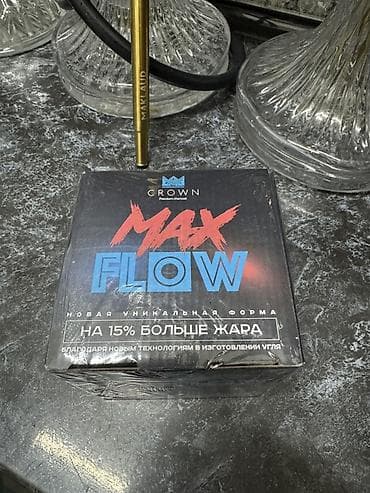 Crown Premium Charcoal – Max Flow nargilə kömürü en ucuz burda - — 2