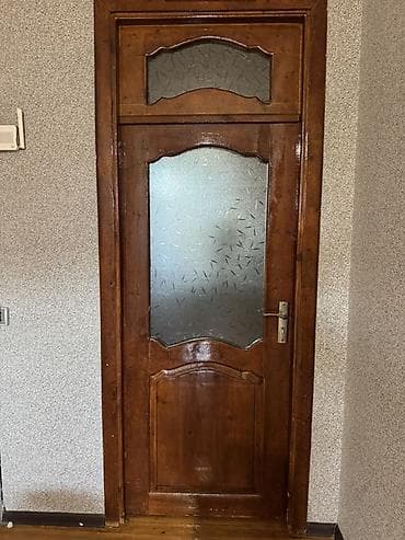sehf qapi: Qonaq otağı üçün İşlənmiş Otaq qapısı 90x240 sm Çərçivə ilə, Zəmanətli, Ödənişli quraşdırma, Ödənişli çatdırılma — 1