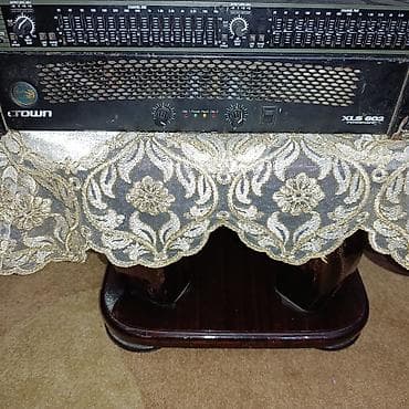 айфон 1: Crown XLS 602 güc gücləndiricisi + dbx 231s 31-band ekvalayzer (rəkk — 1