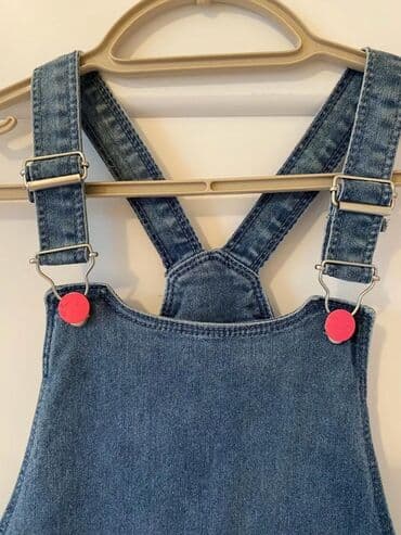 джинсовое платье для девочки: Don, Gündəlik, 9 - 10 yaş — 3