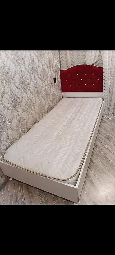 Təknəfərlik çarpayı, Bazasız, Matras ilə, Siyirməsiz
