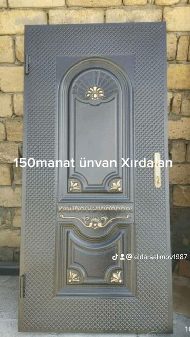 demirin qiymeti: Yeni Giriş qapısı 90x205 sm Zamok və çərçivə ilə, Zəmanətli, Ödənişli quraşdırma, Rayonlara çatdırılma, Ödənişli çatdırılma — 9