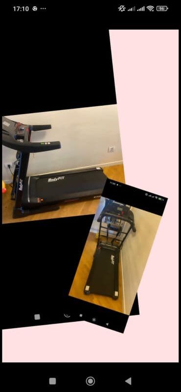 BodyFit qaçış trenajoru İrade 8491 Qaçış aparatı 1400 alinib 3 aydi