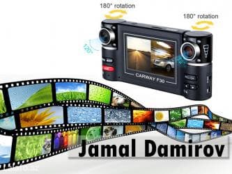 maşin manitorlari: Videoreqistrator f30 2 kameralı. Видеорегистратор f30 с 2-мя — 1