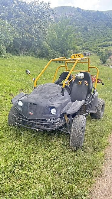 Off-road buggy – 2 nəfərlik Xüsusiyyətlər: - Güclü boru karkaslı