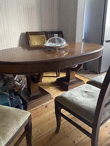 kasli fiqur: Qonaq otağı üçün, Oval masa — 3