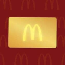 oglan ucun hediyyeler: McDonald’s qızıl kart Ömürlük McDonald's-dan hər həftə təklif olunan — 1