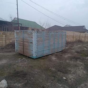 İstehsal avadanlığı: Taxta-metal konteyner/yeşik - Karkas: möhkəm metal çərçivə, xarici və — 5