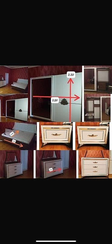 Yataq otagi mebeli 700azn Xirdalan 9233 leli Yataq otağı mebel