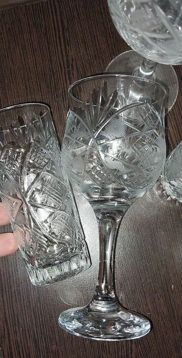 karaca qranit qazan desti: Stəkanlar, rəng - Ağ, Şüşə, Türkiyə — 2