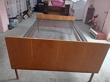 siy: - (iki nəfərlik)taxt - Material: ağac başlıq və ayaqlıq, metal karkas — 3