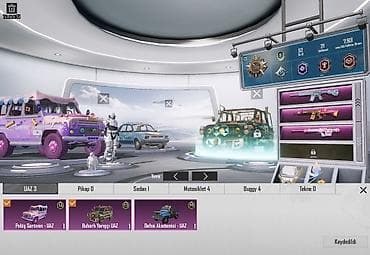 qranul: 🔹 ❄️ Buz M416 – 6-cı səviyyə 🔹 🚙 UAZ modifikasiyası (3) 🔹 🚙 Sedan — 5