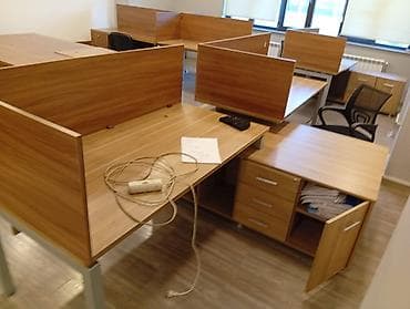 ofis mebelleri kreditle: İşlənmiş, Dördbucaq masa — 8