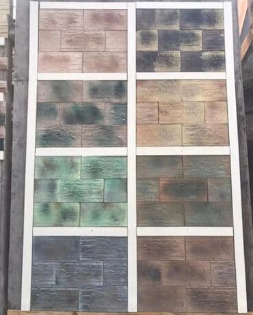 формы для декоративного камня: Dekorativ fasad və daxili divar daş panelləri - Material: Beton — 19