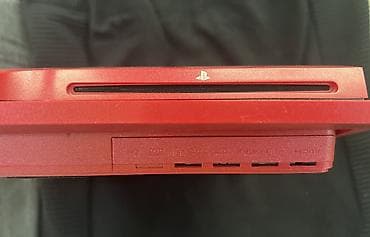 PS3 (Sony PlayStation 3): PS3 Slim qırmızı (Scarlet Red Limited Edition) 3000 versiya 1 tb — 5