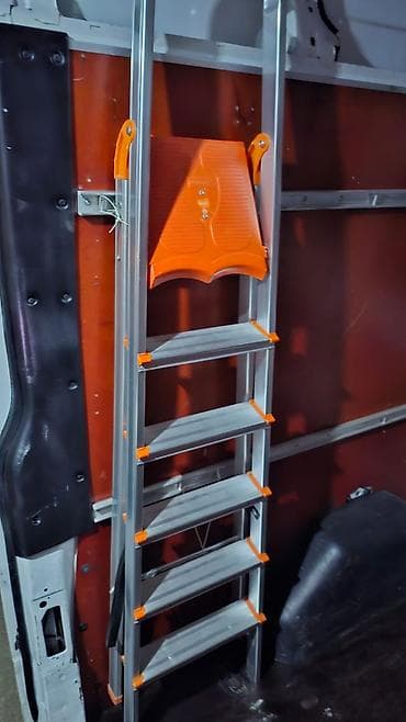 instrumentlər: Alüminium teleskopik pilləkən - Material: yüngül və davamlı alüminium — 1