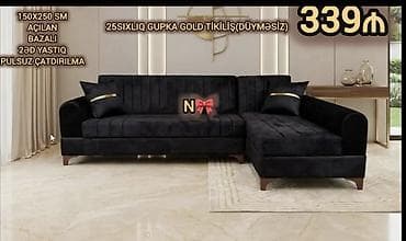 Künc divan, Yeni, Açılan, Bazalı, Parça, Şəhərdaxili pulsuz çatdırılma