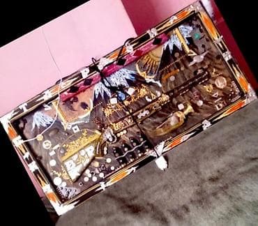 pişik sekilleri: Məhsul: Divar üçün dekorativ kompozisiya – işıqlı vitrin tablo — 2