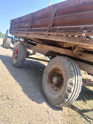 samara maşın: Kənd təsərrüfatı üçün ikioxlu traktor qoşqusu - Hidravlik — 2
